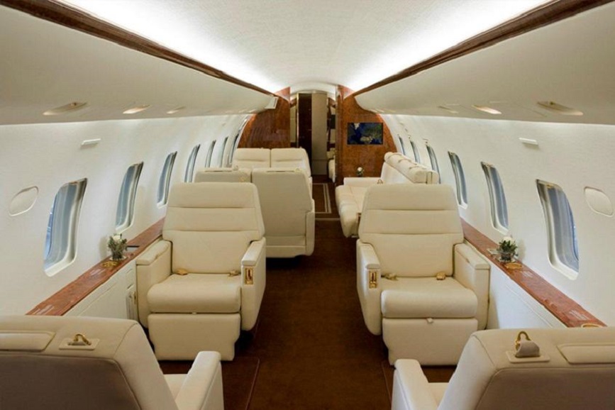 volo privato sul Bombardier Global Express